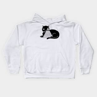 cat illuminati Kids Hoodie